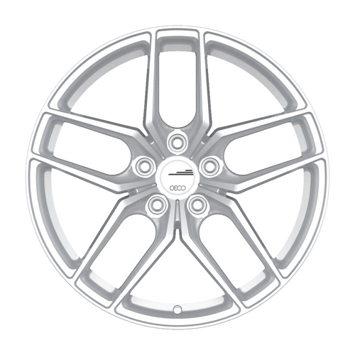 Ceco® • 178625 • C01 • Hyper Silver • 18x8 5x114.3 CB73.1