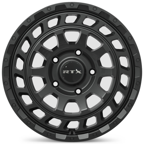 RTX® (R-Spec) • 083310 • Cyclone • Satin Black • 17x8 5x114.3 CB73.1