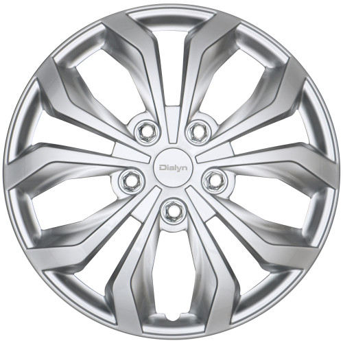Dialyn Hubcaps Style 132 - 17" Silver - Set Of 4