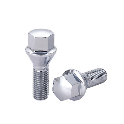 Acorn Chrome Bolt 60° Seat-14x1.50mm-29mm Shank-17mm Hex-Premium
