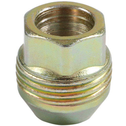 Dual Thread Acorn Zinc O/E Nut 1PC 60° Bulge-14x1.50mm-22mm Hex