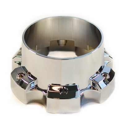 Chrome Cap Open End