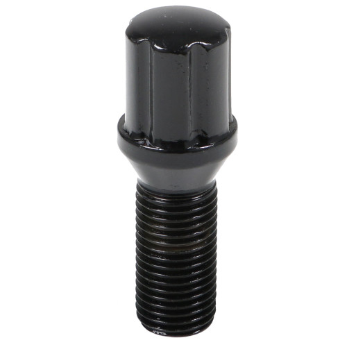 6 Spline Black Bolt 60° Seat-14x1.50mm-28mm Shank-17/19/21mm Hex