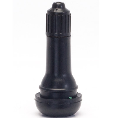 Snap-In Valve - DILL TR413 Black Short (Single) (65 PSI max. cold inflation pressure)