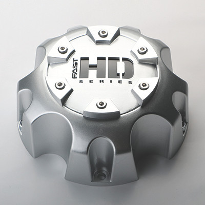 Chrome Cap With Black Fast HD Series Logo
