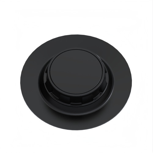 Satin Black Cap (3 piece)