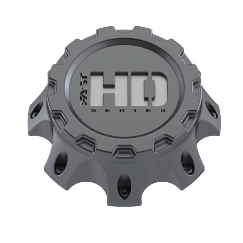 Satin Gunmetal Cap With Satin Gunmetal Hardware And Silver Fast HD Series Logo