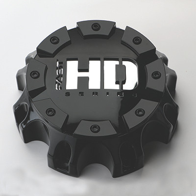 Black Cap With Chrome Fast HD Series Logo