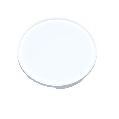 Gloss White Cap (Emblem Separate)