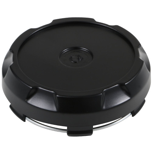 Satin Black Cap (Emblem Separate)