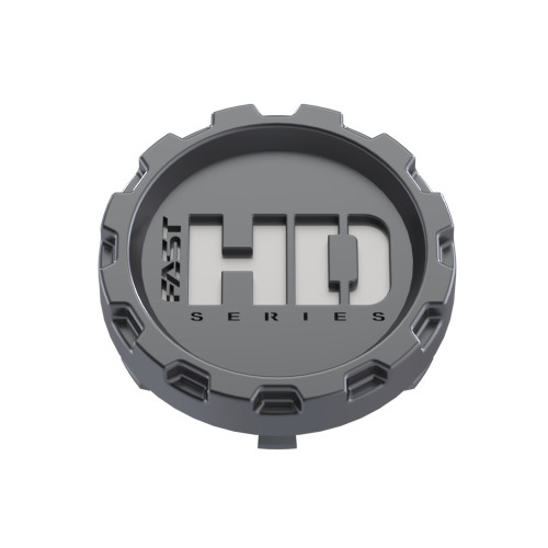 Satin Gunmetal Cap with Silver Fast HD Series Logo
