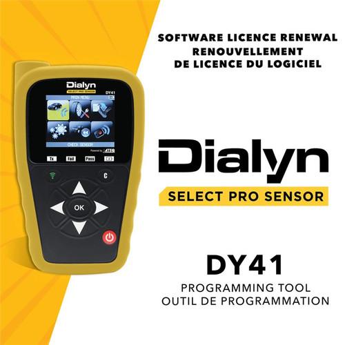 DIALYN- 1 year software license key for TPMS Tool DY41