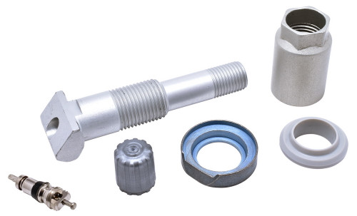 Silver Repl. TPMS Valve Stems (Works on all VS-70 and clamp-in REDI-Sensors) (200 PSI max. pressure)
