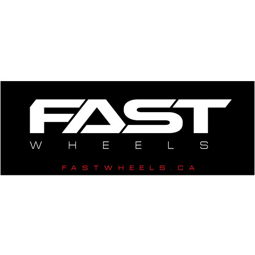 Fast Wheels Banner 3'x 8'
