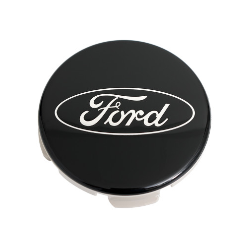 OEM Ford Cap- Gloss Black- Chrome Ford Logo