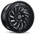 Braelin BR16 • 19x8.5 • 5x130mm • CB71.6 • +35 • Matte Black with Gloss Black Lip