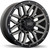 Fast HD Menace • 18x9.0 • 8x170mm • CB125 • +15 • Satin Gunmetal with Black Trim
