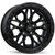 Fast HD Muramasa • 17x9.0 • 5x127mm • CB71.5 • 0 • Gloss Black with Grey Milling
