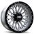 Fast HD Muramasa • 20x10.0 • 8x180mm • CB124.4 • 0 • Gloss Silver with Black Lip