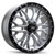 Fast HD Muramasa • 20x9.0 • 6x139.7mm • CB95.1 • +30 • Gloss Silver with Black Lip