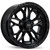 Fast HD Muramasa • 20x9.0 • 5x139.7mm • CB77.8 • 0 • Gloss Black with Grey Milling