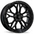 Fast HD Muramasa • 22x9.0 • 5x127mm • CB71.5 • +30 • Gloss Black with Grey Milling
