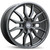 Fast HD Grit • 18x8.5 • 6x135mm • CB87.1 • +44 • Satin Gunmetal with Milling