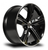 RTX® (RTX) • 081084 • SMS • Black Machined • 17x7.5 5x114.3 CB73.1