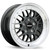 Fast Wheels FR01 • 15x7.0 • 5x120mm • CB72.6 • +40 • Gloss Gunmetal with Machined Lip