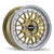 Fast Wheels FR01 • 15x7.0 • 4x114.3mm • CB72.6 • +25 • Gloss Gold with Machined Lip