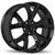 Replika R165A • 17x7.5 • 5x110mm • CB65.1 • +31 • Gloss Black