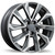 Replika R240 • 16x6.5 • 5x100mm • CB54.1 • +39 • Gloss Gunmetal with Machined Face
