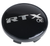 9060K68OEB - Center Cap & Logo Satin Black with RTXoe Chrome