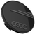 Ceco 844B - Gloss Black Center Cap with Matte Charcoal CECO & Black Background