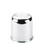 Push Thru Chrome Hub Cover Closed 3.30" Dia 3.00" Tall