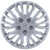Dialyn Hubcaps Style 136 - 17" Silver - Set Of 4
