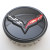 OEM Corvette Cap- Black and Corvette Crest