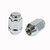 Acorn Chrome Nut 2PC 60° Bulge Seat-12x1.50mm-21mm Hex-Premium