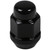 Acorn Black Nut 2PC 60° Bulge Seat-12x1.25mm-19mm Hex