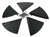 Satin Black Aero Insert Kit For FE01- FE01+ 17"