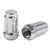 6 Spline Chrome Nut 2PC 60° Seat-12x1.25mm-17/19/21mm Hex-Premium