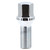 Acorn Chrome Bolt 60° Seat-15x1.25mm-28mm Shank-17mm Hex-Premium