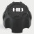 Matte Black Cap With Chrome Fast HD Series Logo