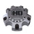 Gloss Gunmetal Cap With Satin Black Hardware And Black Fast HD Series Logo