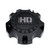 Satin Black Cap With Satin Black Hardware And Gunmetal Fast HD Series Logo