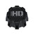 Gloss Black Cap With Gloss Black Hardware And Light Grey Fast HD Series Logo