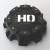 Matte Black Cap With Chrome Fast HD Series Logo