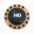 Desert Sand Cap With Black Hardware And Chrome Fast HD Series Logo