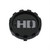 Satin Black Cap with Silver Fast HD Series Logo