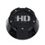 Gloss Black Cap With Gloss Silver Hardware And Silver Fast HD Series Logo